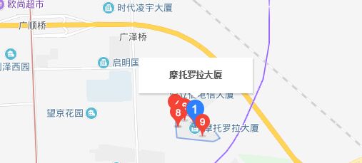 摩托罗拉大厦地图